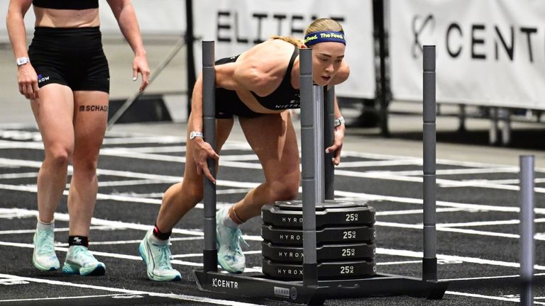 HYROX Sled Push